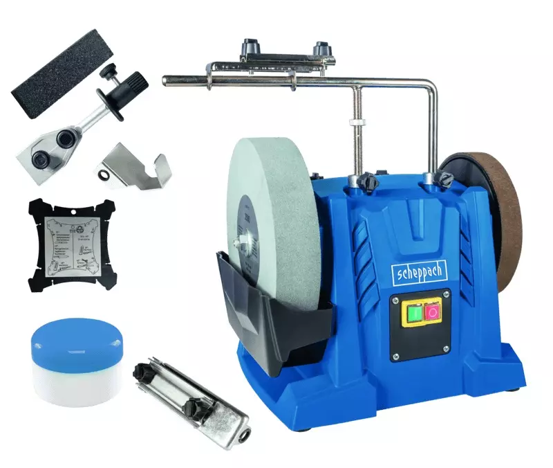 Affuteuse à Eau SCHEPPACH Avec Meule De 250 Mm + Dispositif - 5903206903 3 Affuteuse à Eau SCHEPPACH Avec Meule De 250 Mm + Dispositif - 5903206903