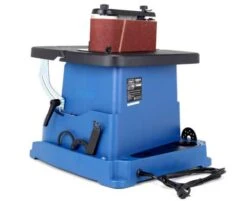 SCHEPPACH - OSM600 Ponceuse Oscillante Bande 100x610mm 450W 220-240V 50Hz -Outils Scheppach OSM600 scheppach vue arriere