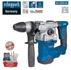 SCHEPPACH - DH1300PLUS - Perforateur 4 Fonctions - 4500 Coups/min - 1250 W