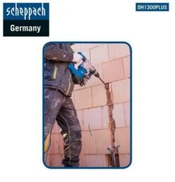 SCHEPPACH - DH1300PLUS - Perforateur 4 Fonctions - 4500 Coups/min - 1250 W -Outils Scheppach Perforateur de chantier DH1300PLUS Scheppach