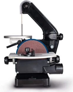 SCHEPPACH - BTS700 Ponceuse à Bande Et à Disque "velcro" -Outils Scheppach SCHEPPACH BTS700 Ponceuse a bande et a disque velcro 490 1