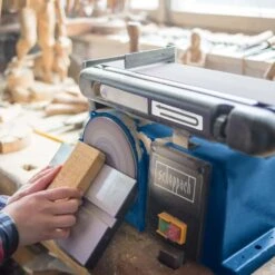 SCHEPPACH - BTS900 Ponceuse à Bande Et à Disque Avec 3 Bandes Abrasives Et 3 Disques 230-240V 50Hz -Outils Scheppach SCHEPPACH BTS900 Ponceuse a bande et a disque avec 3 ban 8