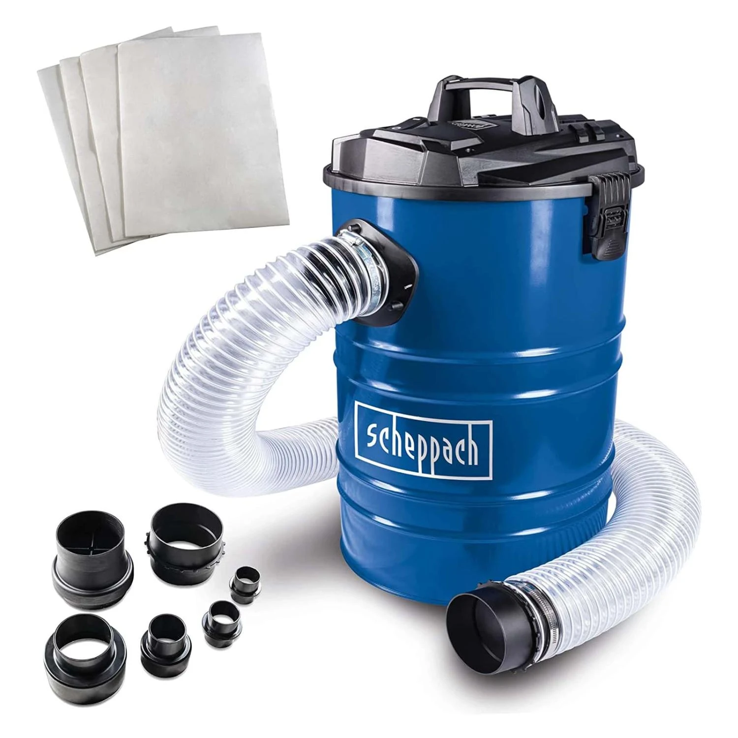 SCHEPPACH - DC100 - Aspirateur Tonneau 65 L - 215 M3/h - Avec Lot D'adaptateurs 2 SCHEPPACH - DC100 - Aspirateur Tonneau 65 L - 215 M3/h - Avec Lot D'adaptateurs