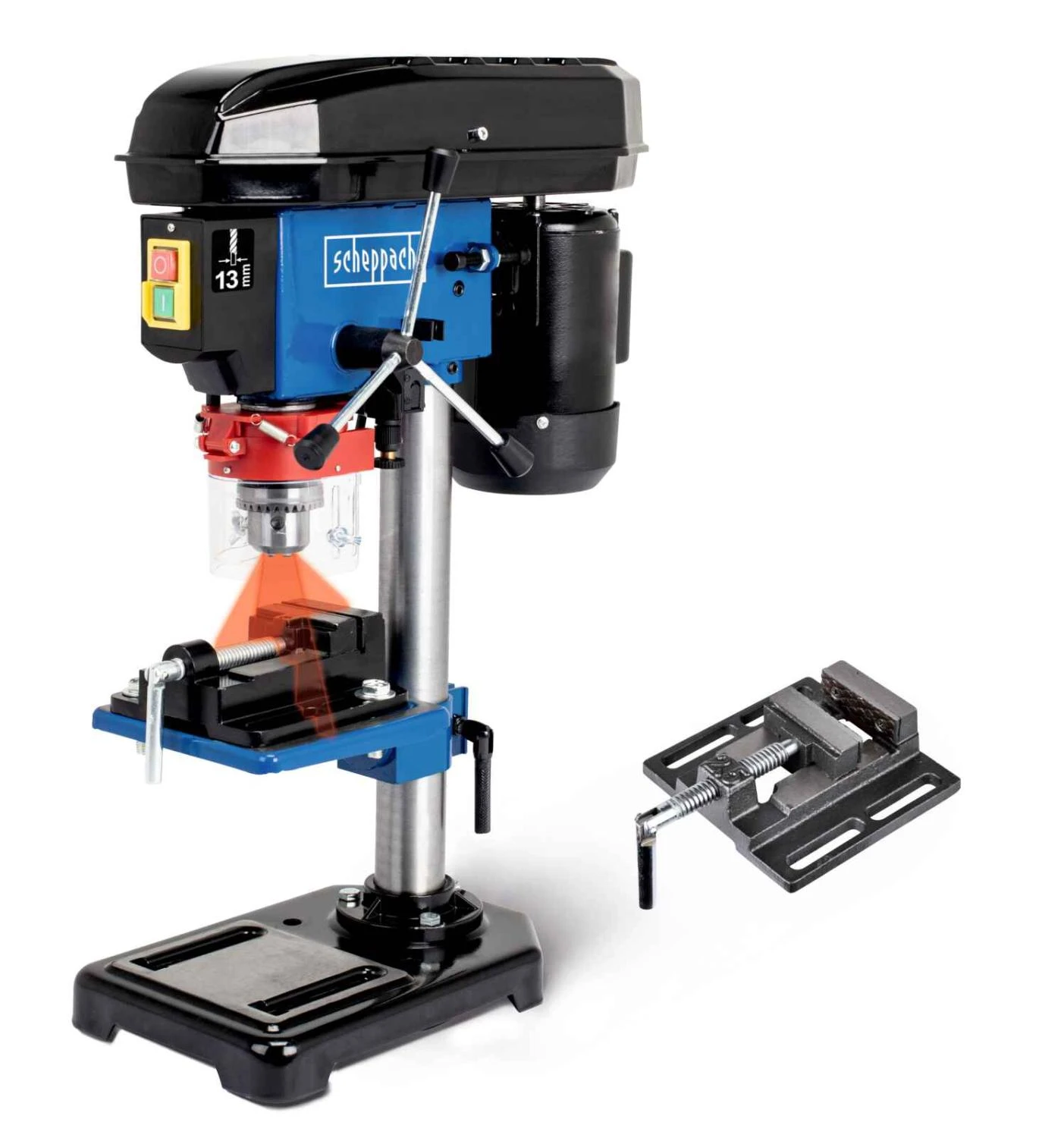 SCHEPPACH - DP16VLS Perceuse à Colonne Bois & Métal 230-240V 50Hz 500W 4 SCHEPPACH - DP16VLS Perceuse à Colonne Bois & Métal 230-240V 50Hz 500W - Image 2