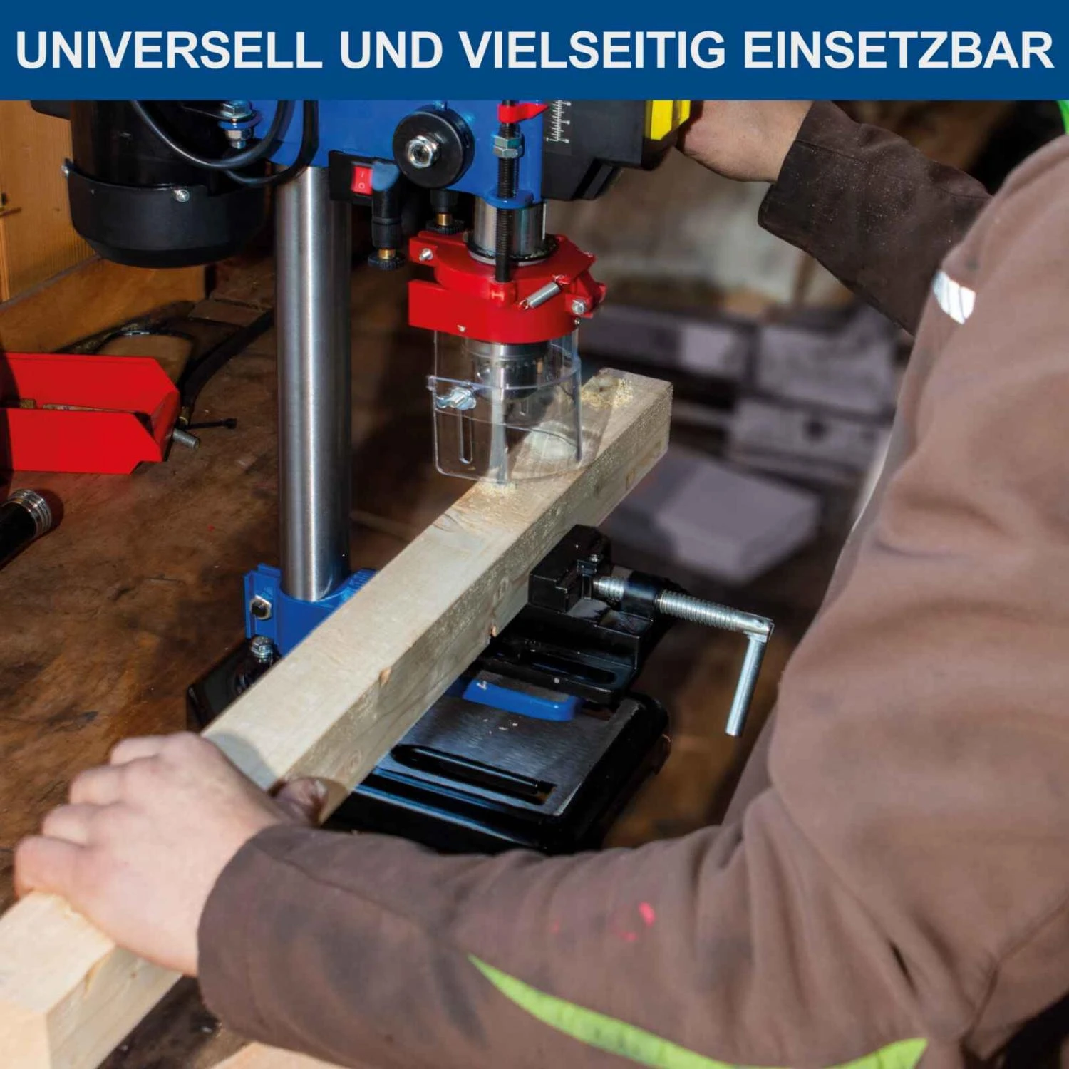 SCHEPPACH - DP16VLS Perceuse à Colonne Bois & Métal 230-240V 50Hz 500W 7 SCHEPPACH - DP16VLS Perceuse à Colonne Bois & Métal 230-240V 50Hz 500W - Image 5