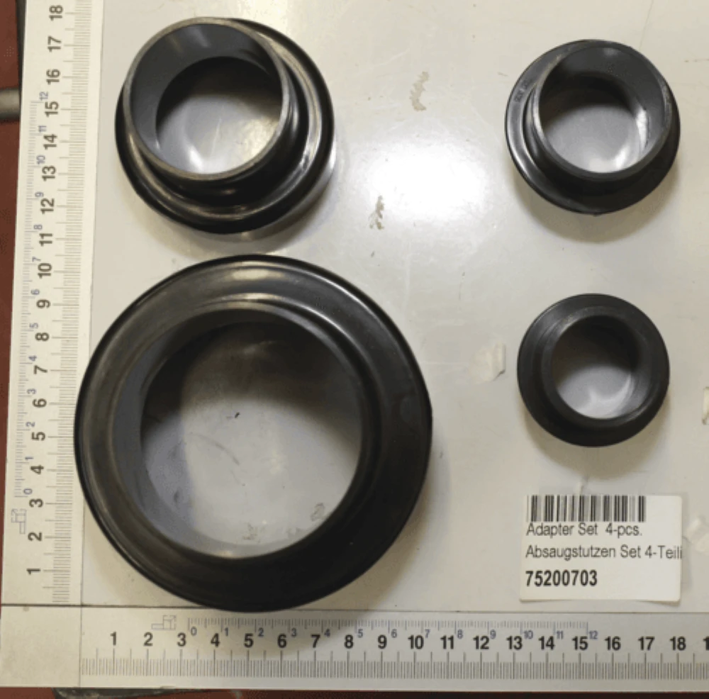 SCHEPPACH - Jeu De 4 Buses D'aspiration 4 SCHEPPACH - Jeu De 4 Buses D'aspiration - Image 2