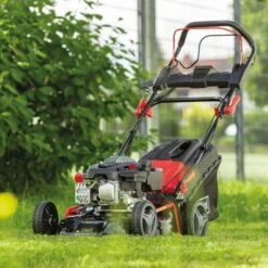 SCHEPPACH - MS150-46E Tondeuse Thermique Autotractée Avec Démarrage électrique Largeur De 46 Cm -Outils Scheppach SCHEPPACH MS150 46E Tondeuse thermique autotractee avec 9