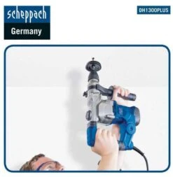 SCHEPPACH - DH1300PLUS - Perforateur 4 Fonctions - 4500 Coups/min - 1250 W -Outils Scheppach Scheppach DH1300 Plus perforateur 4 fonctions