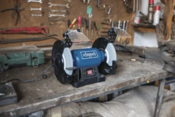 Scheppach - SM200L Touret à Meuler - 500 W - Meule Ø 200 Mm -Outils Scheppach Scheppach Touret SM200L 500 W Meule o 200 mm 590109901 3