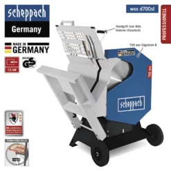 SCHEPPACH - WOX D700SL Scie à Bûches PRO ø700mm 400V -Outils Scheppach Scie a Buches 700mm Triphase Wox d700SL SCHEPPACH 190510 1