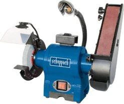 SCHEPPACH - BGS700 Touret Mixte à Bande Et à Disque Ø150 Mm 230V 50Hz 250W