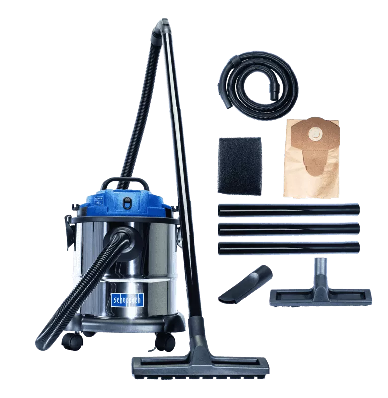 Aspirateur Eau Et Poussière SCHEPPACH 20L 1200W - NTS20 3 Aspirateur Eau Et Poussière SCHEPPACH 20L 1200W - NTS20