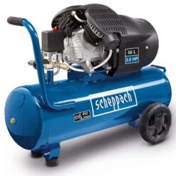 Scheppach - HC53DC Compresseur à Double Cylindre 50L - 230V 10 Bar 50Hz 2200W 3CV
