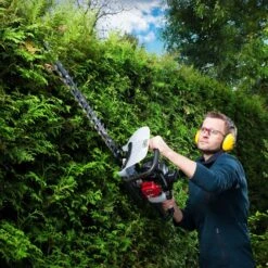 SCHEPPACH - HTH250/240P - Taille-Haie Thermique - Longueur De Coupe 600 Mm - 700 W -Outils Scheppach hth250 scheppach aw