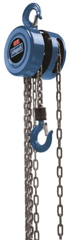 Scheppach - Palan à Chaîne CB01, 1T De Charge Max Et 3m De Levage