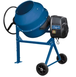Scheppach - MIX180 Bétonnière - 230V 50Hz 800W - 180L