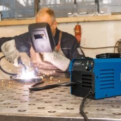 SCHEPPACH - WSE3500 - Poste à Souder 3300 W 90 A + 3 Bobines De Fil -Outils Scheppach wse3500 scheppach diy anwendung2 na